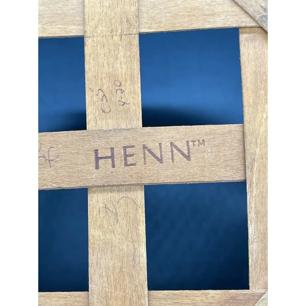 Henn Open Weave Basket with Handles 9.5”